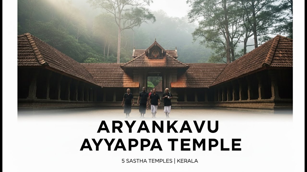 🌿 Aryankavu Ayyappa Temple | 5 Sastha Temples | Sabarimala Travel Vlog | TheLastCholas