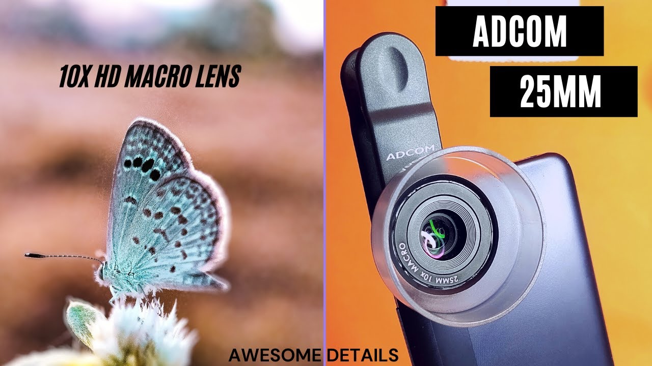 Adcom 25MM 10X HD Macro Lens Full Review (2021) | rs1990 only | Awesome Results...