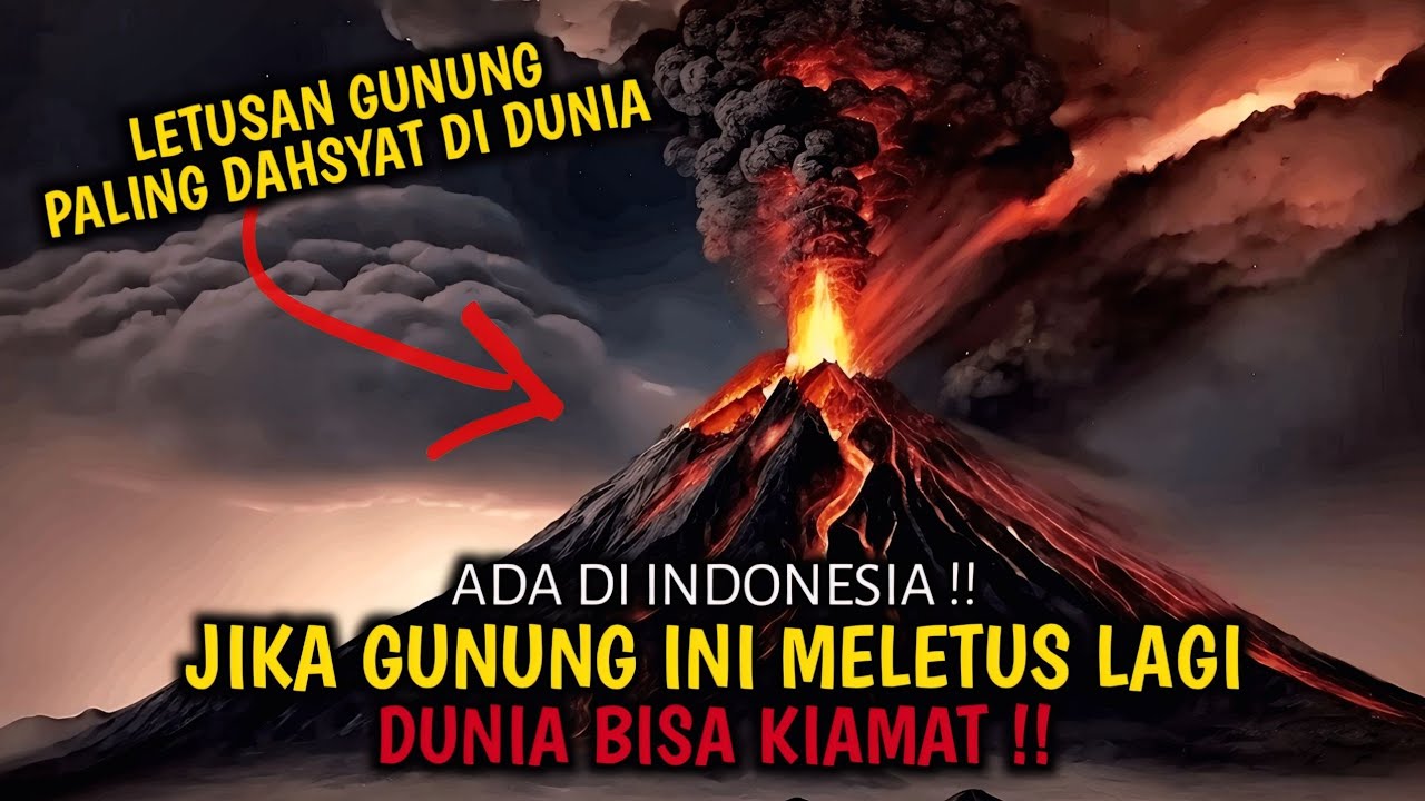 10 Gunung Berapi Paling BERBAHAYA di Indonesia - Siap meletus kapan saja