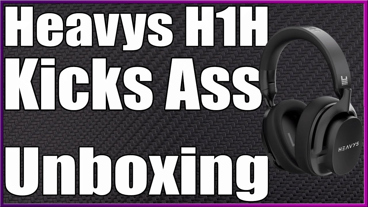 Heavys H1H Wireless Closed Back Headphones Unboxing
