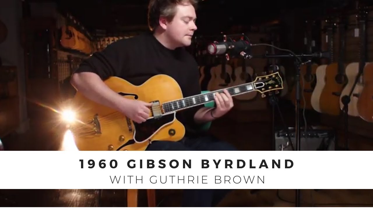 1960 Gibson Byrdland with Guthrie Brown | Gruhn Guitars in Nashville