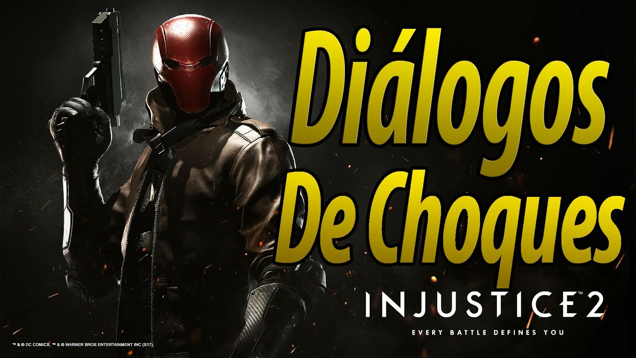 Injustice 2 | Español Latino | Diálogos de Choques | Red Hood | PS4 |