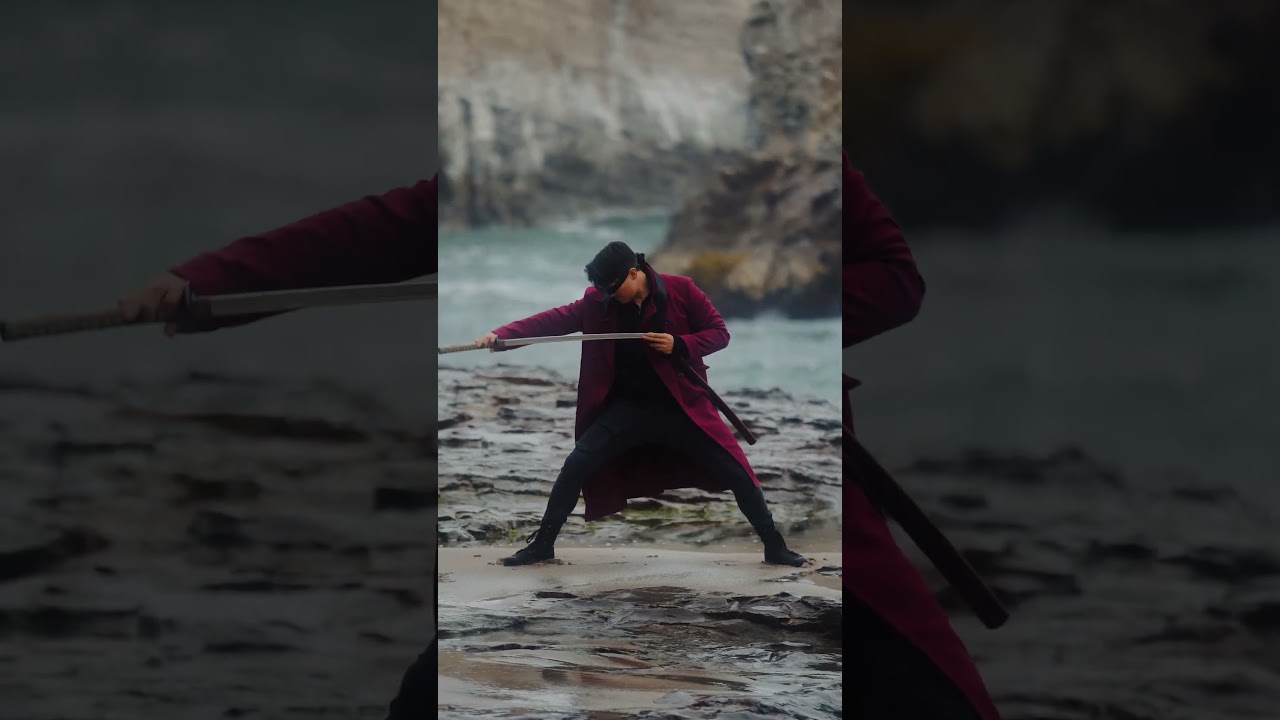 Kenshi Takahashi in MK1 I took a lot inspiration from Zatōichi the blind swordsman