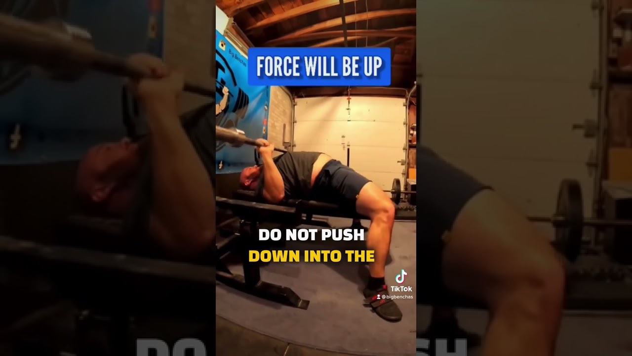 Maximize Your Leg Drive In The Bench Press!