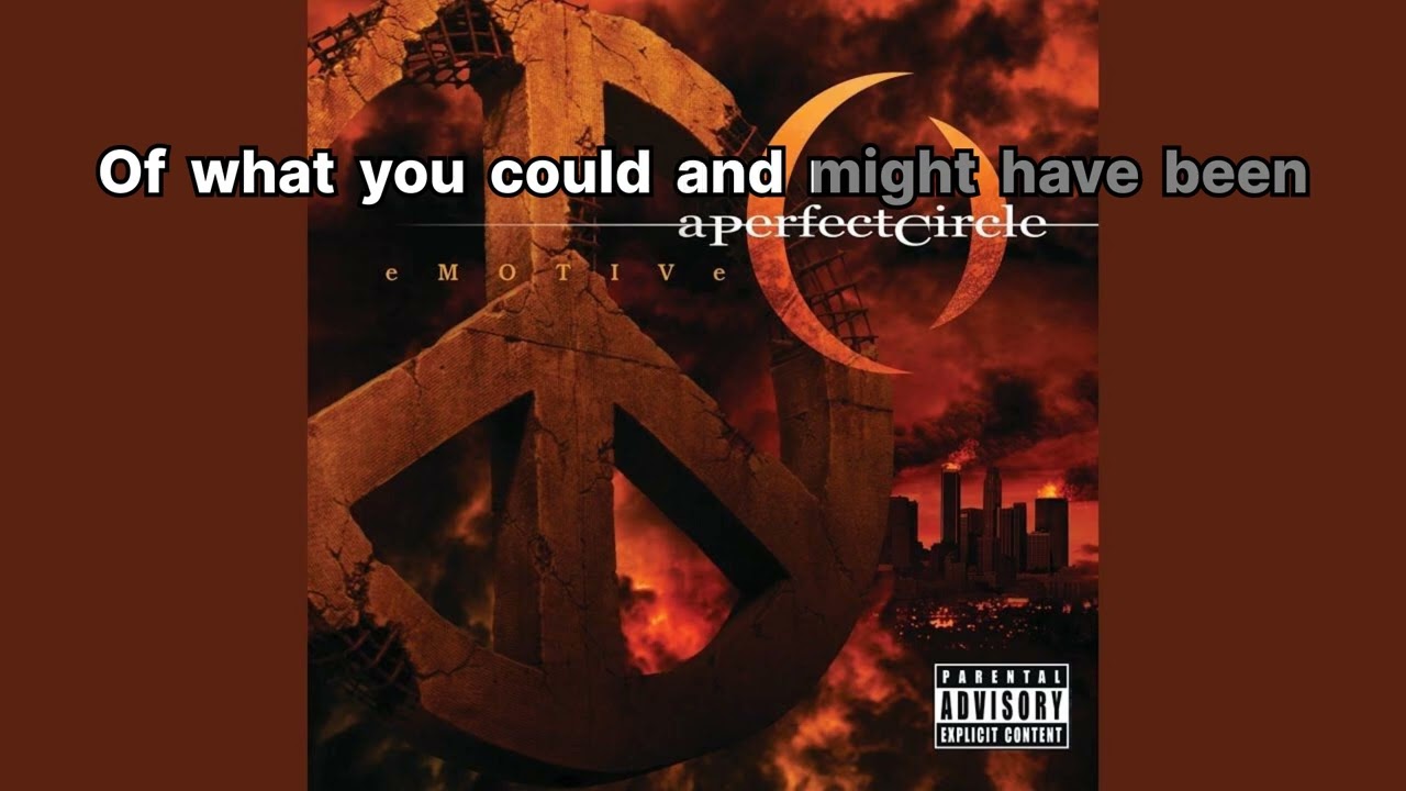 A Perfect Circle - Passive (Karaoke)