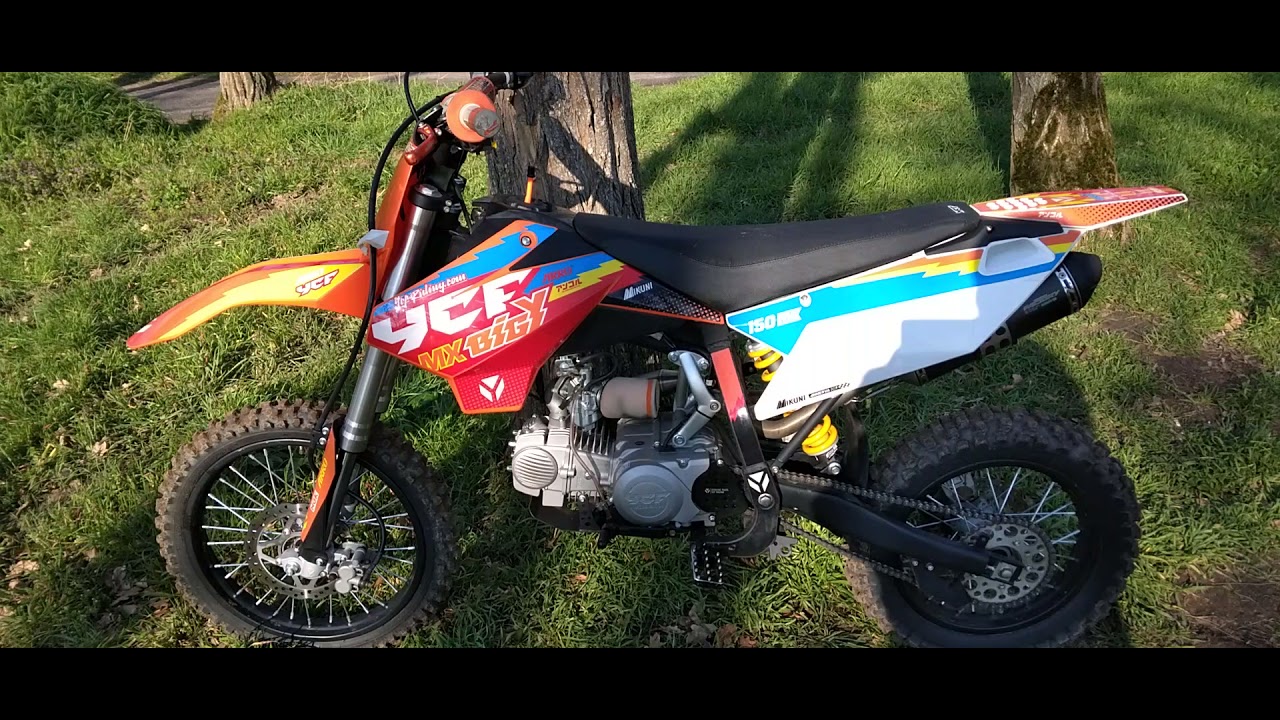 je ressort enfin la bigy 150 après sa casse moteur avec le 190 zongshen