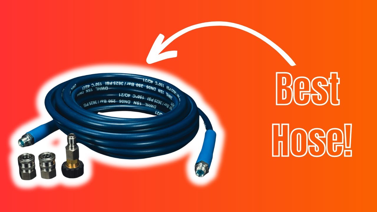 The BEST pressure washer hose!