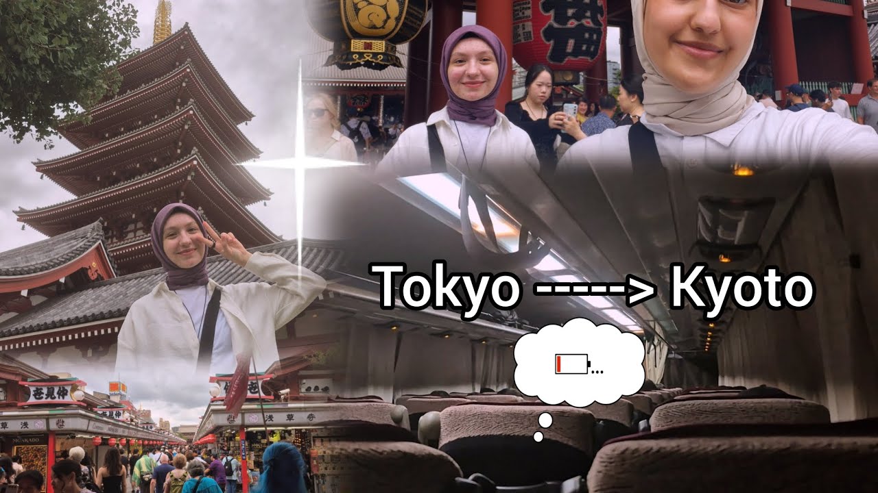 İki fakir otobüsle Kyoto'ya geçiyor
