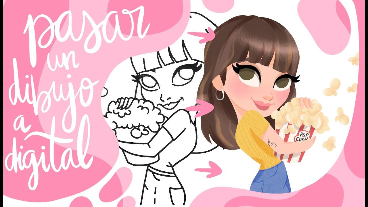 Cómo PASAR a DlGITAL una ILUSTRACIÓN 👩🏻‍🎨🤲