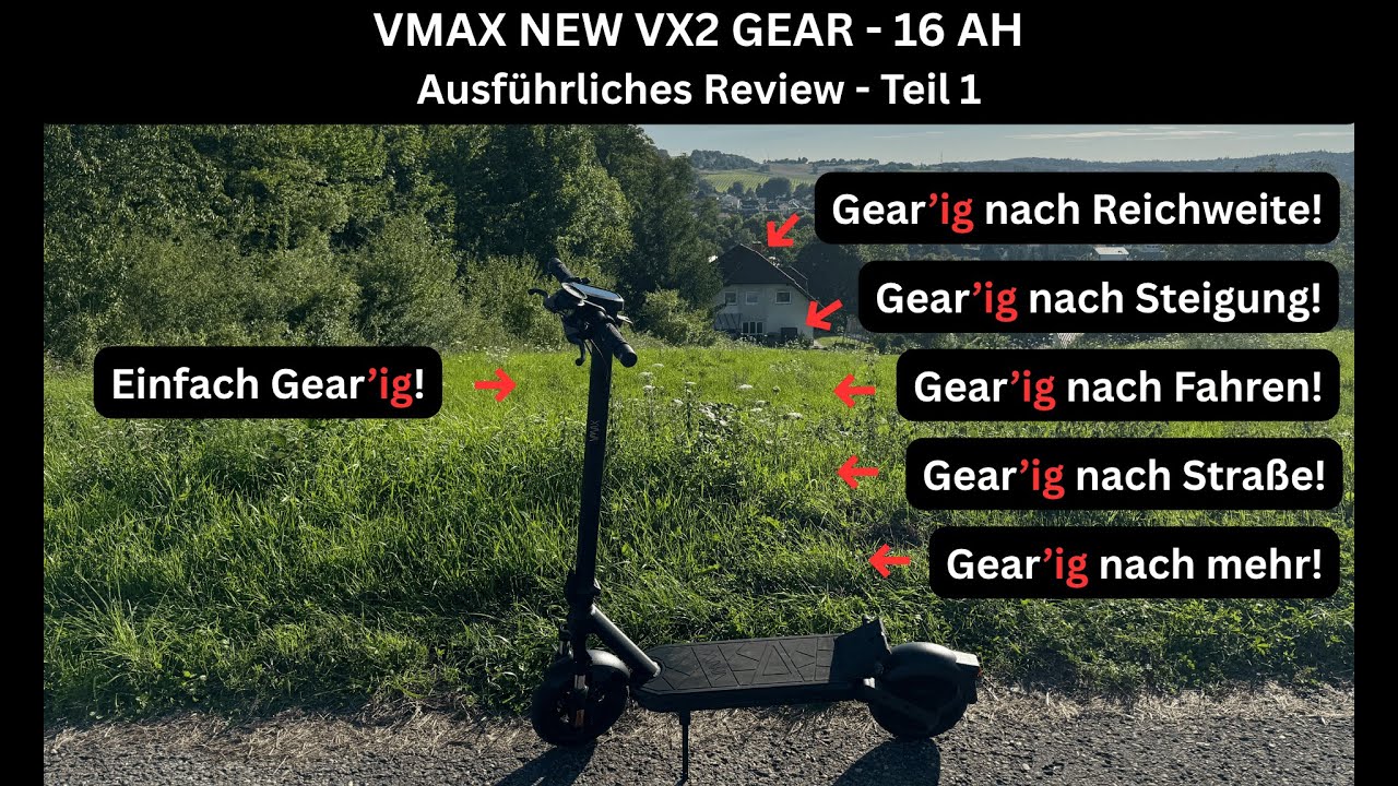 VMAX NEW VX2 GEAR - Ausführliches Review-Test - Teil 1