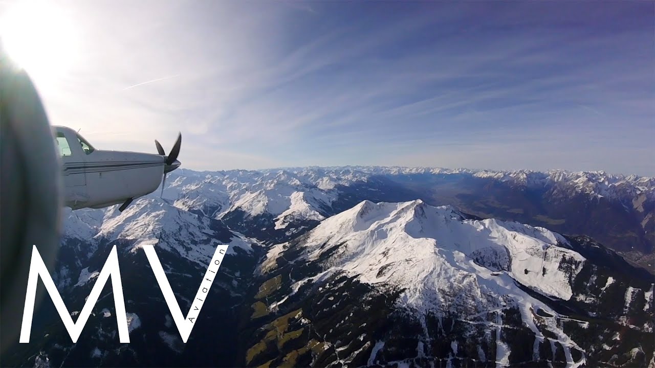 IFR flight to Innsbruck LOWI | LOC/DME procedure EAST
