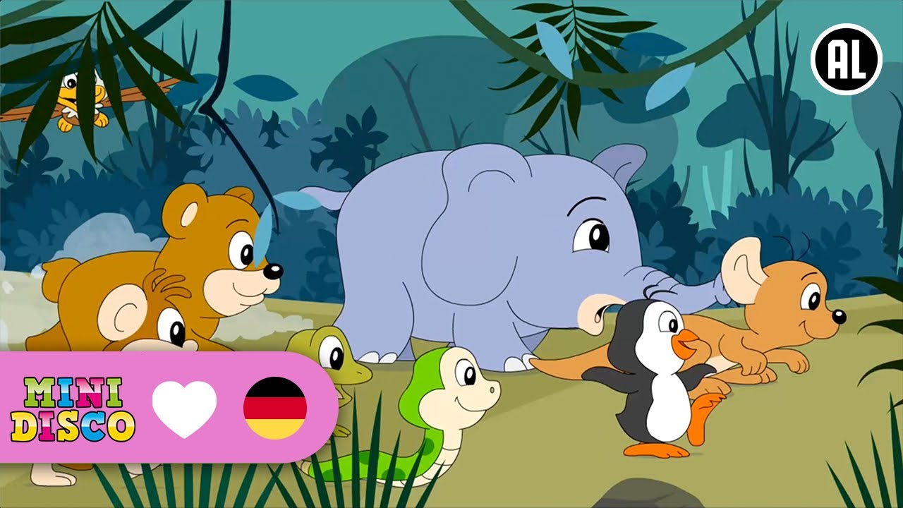 DIE TIERE AUS DEM GRO&szlig;EN ZOO | Kinderlieder | Mini Disco