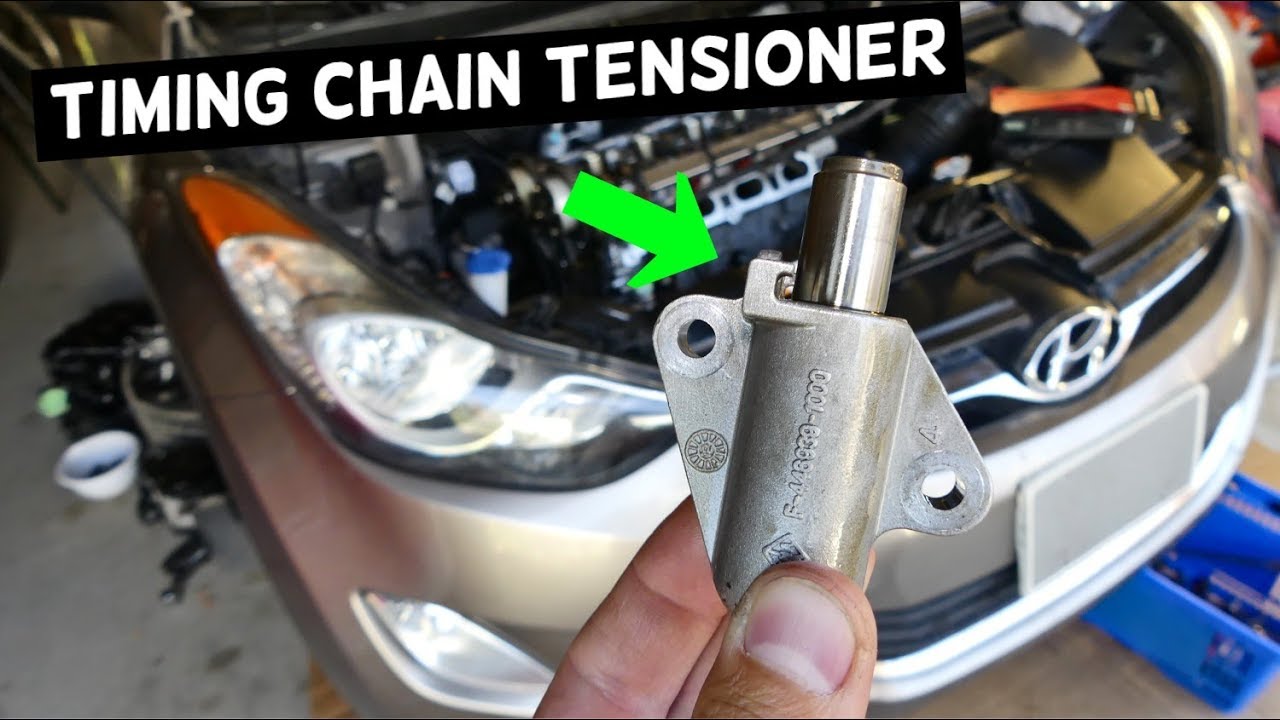 HOW TO REPLACE TIMING CHAIN TENSIONER ON HYUNDAI ELANTRA i30
