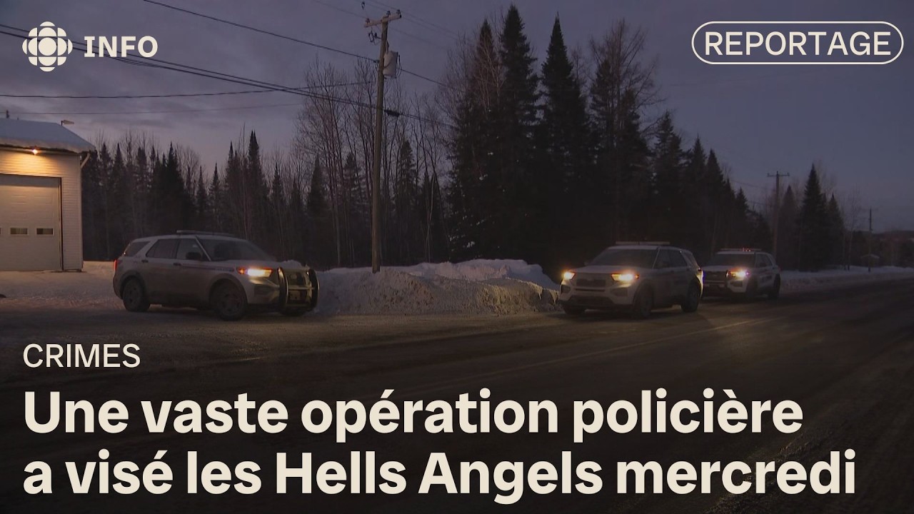 Voici ce que l'on sait de l'opération policière liée aux Hells Angels