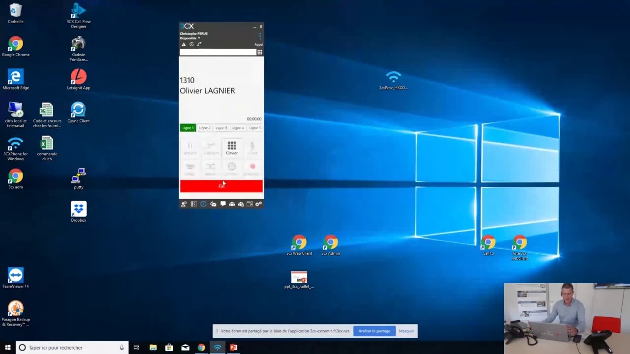 WEBINAR : Présentation de la solution de téléphonie IP 3CX