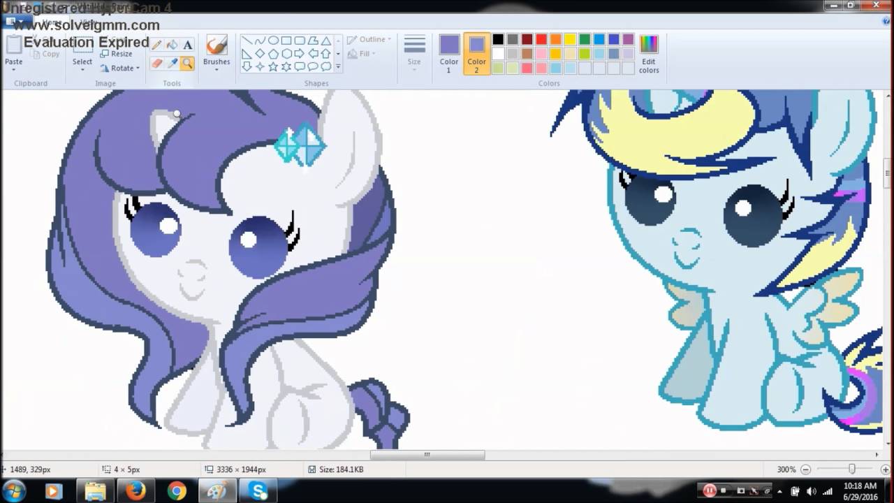 MLP Speedpaint-The next next gen  by Silver Sentry