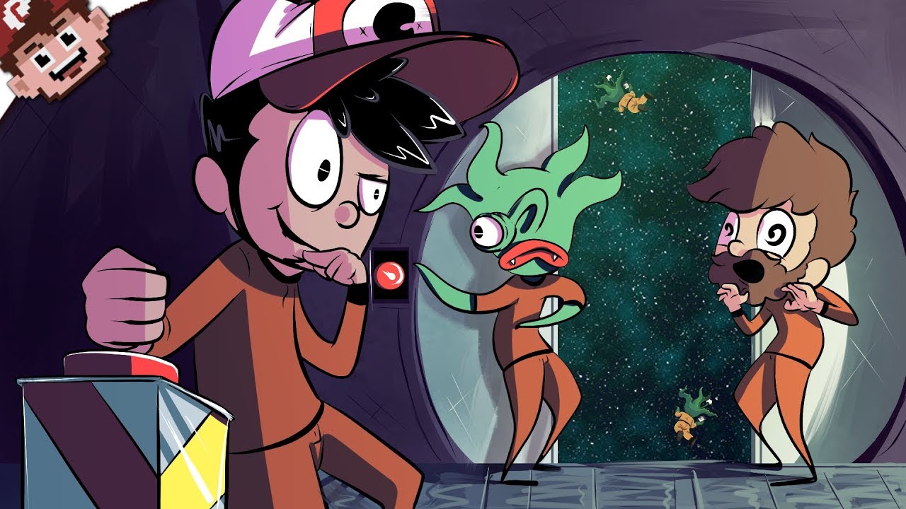 SECRET HITLER...IN SPACE! | PUSH The BUTTON! (JackBox Party Pack 6)