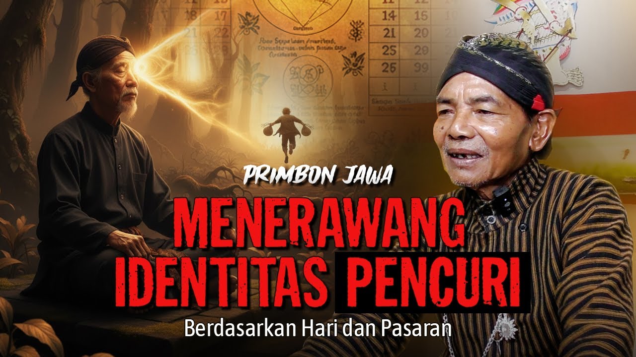 AKURAT❗Ilmu Perhitungan Untuk Melacak Ciri-Ciri Pencuri dan Arah Larinya💥