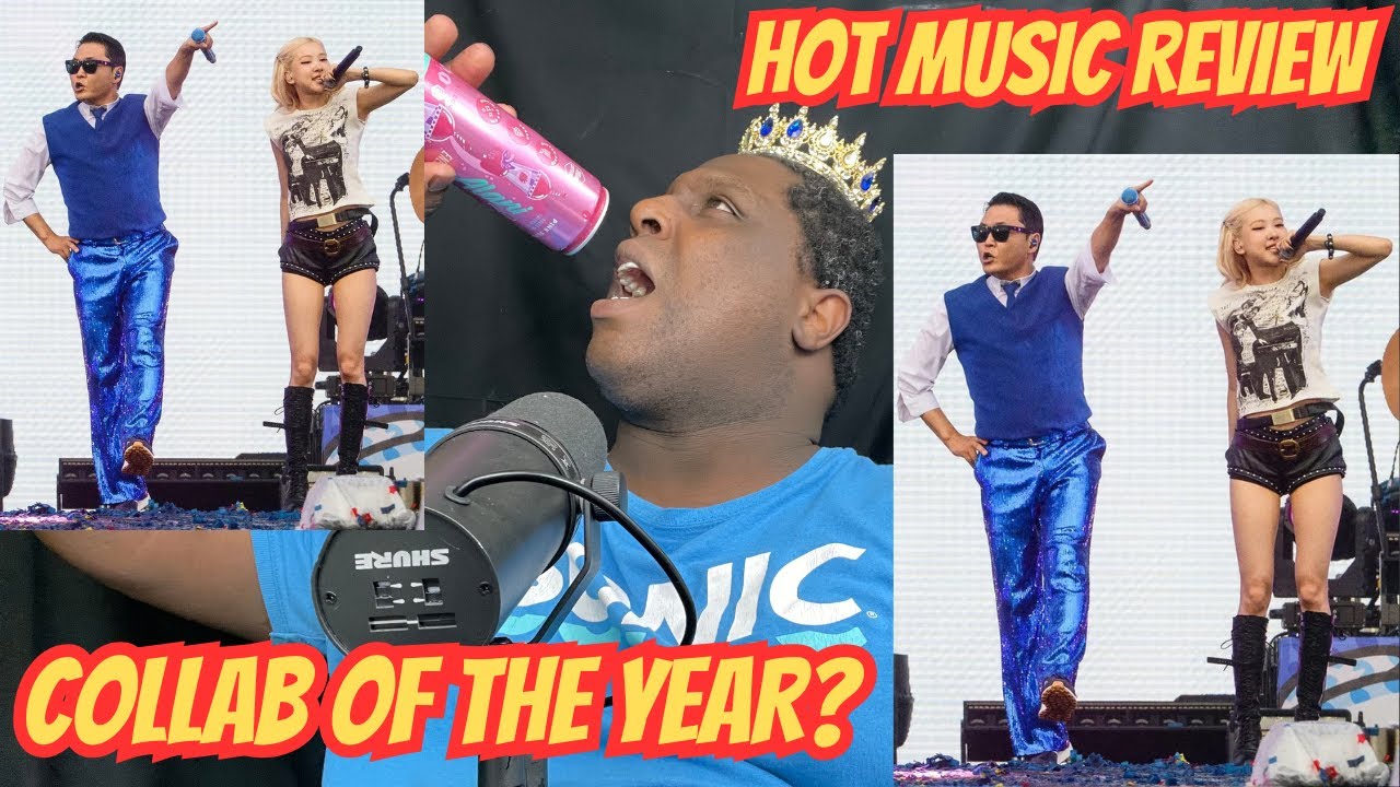 reacting to ROSE FT PSY 