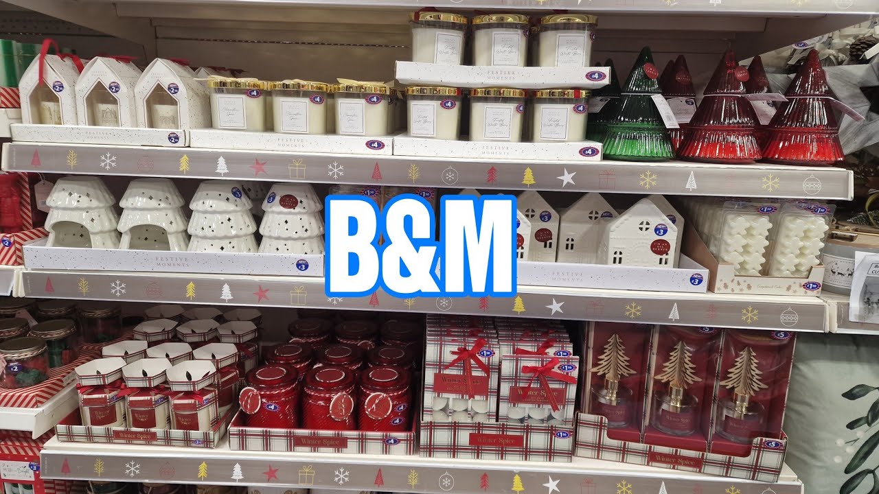 COME SHOP WITH ME AT B&M CHRISTMAS  🎄👀 #christmas #newin #comeshopwithme
