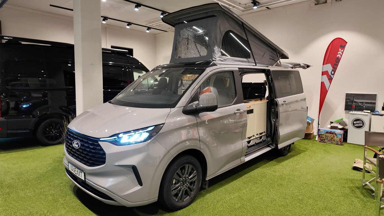 53.600,- €+ WOHNMOBIL Rabatt-Angebot: Vanexxt Ford Tourneo Custom Campervan AUFSTELLDACH