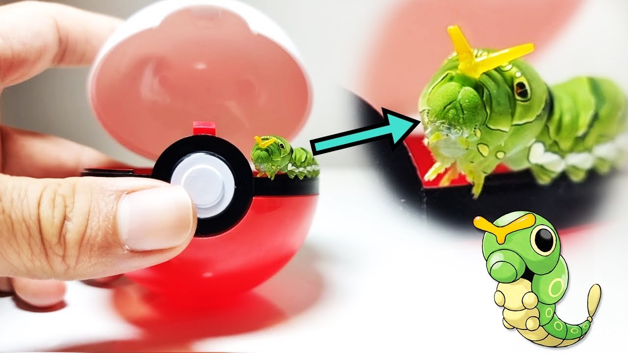 покемон в реальной жизни: Мой первый покемон - Катерпи! Метапод, Баттерфри Эволюция