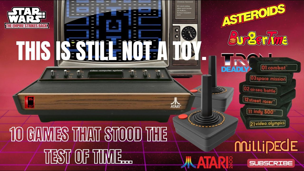 Atari 2600 - 10 Games That Stood the Test of Time...