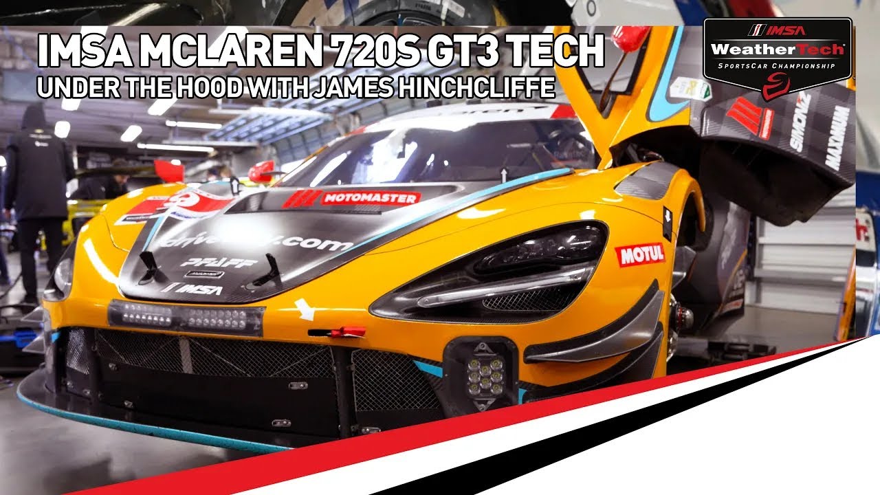 McLaren 720S GT3 Rolex 24 Tech Tour | IMSA WeatherTech SportsCar Championship