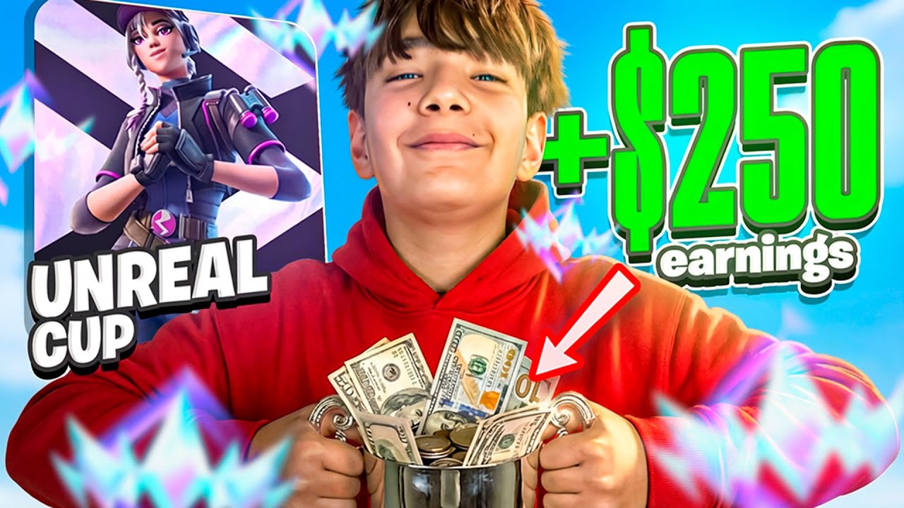 ASI GANE 250 DOLARES EN LA UNREAL CUP