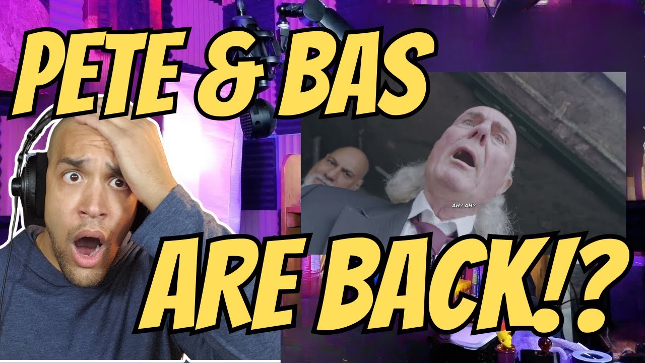 American Rap Fan Reacting To: Pete & Bas - Bish Bash Bosh
