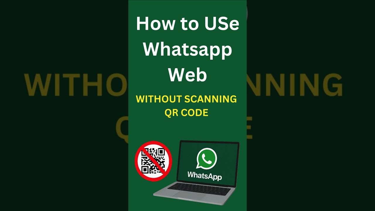 No QR Code Needed! Use WhatsApp Web on PC Without Phone
