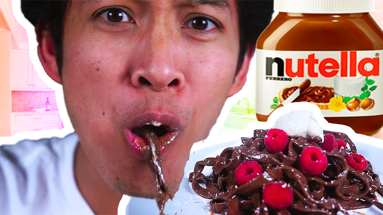 DIY NUTELLA CHOCOLATE PASTA!!!