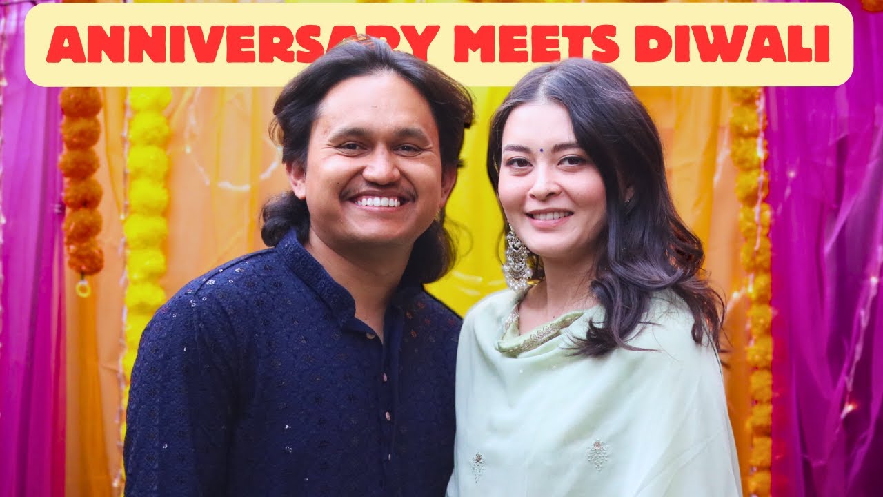 Anniversary Meets Diwali | House Party | Anil and Maya