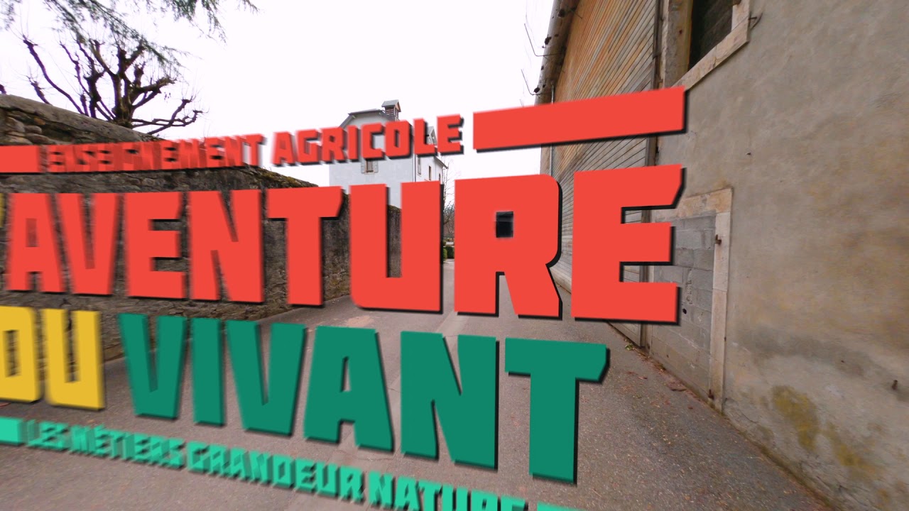 Lycée agricole de Contamine sur Arve - visite en drone