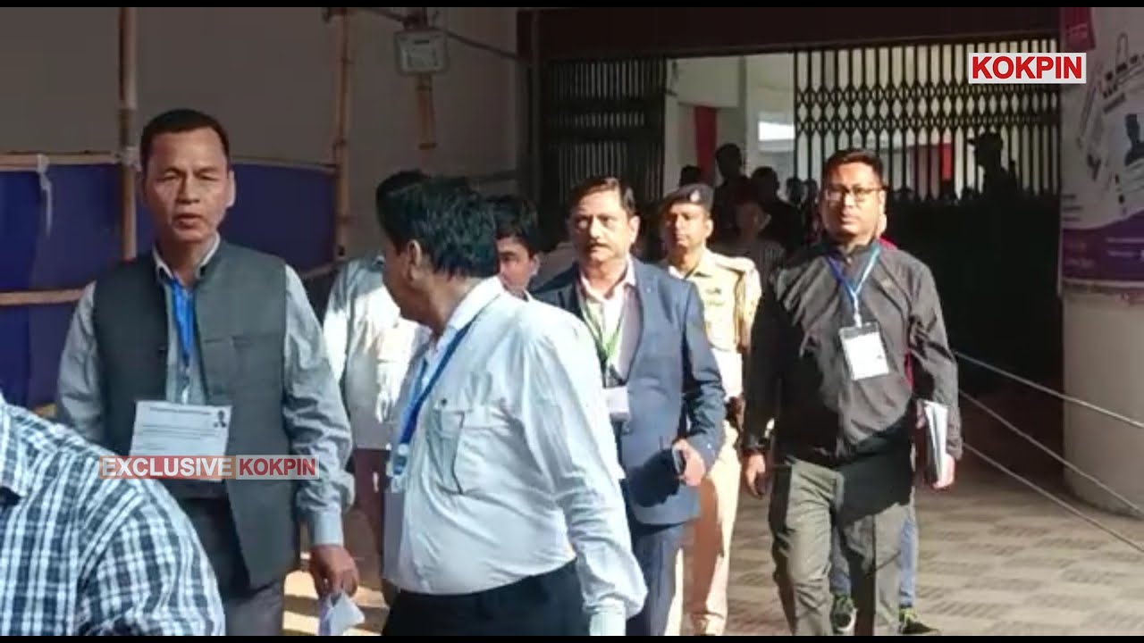 Postal Bollate Counting Khowai SDM office  Counting Hall