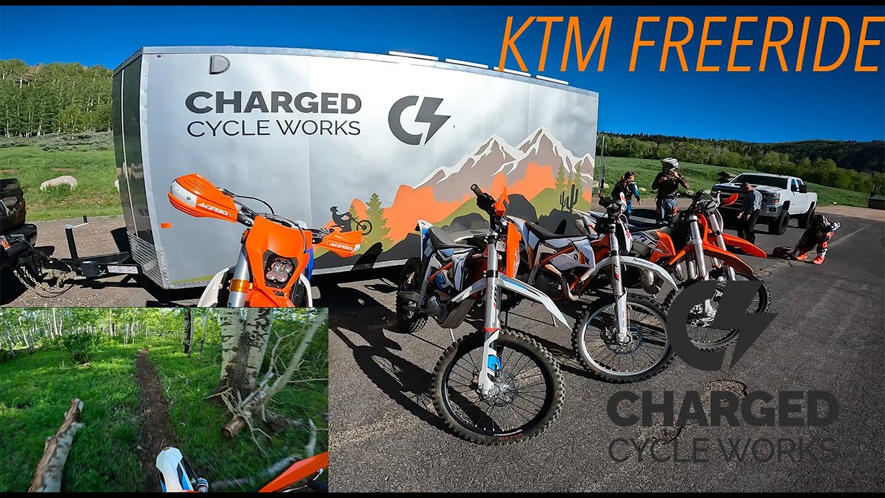 NEW RIDERS TRY THE KTM FREERIDE
