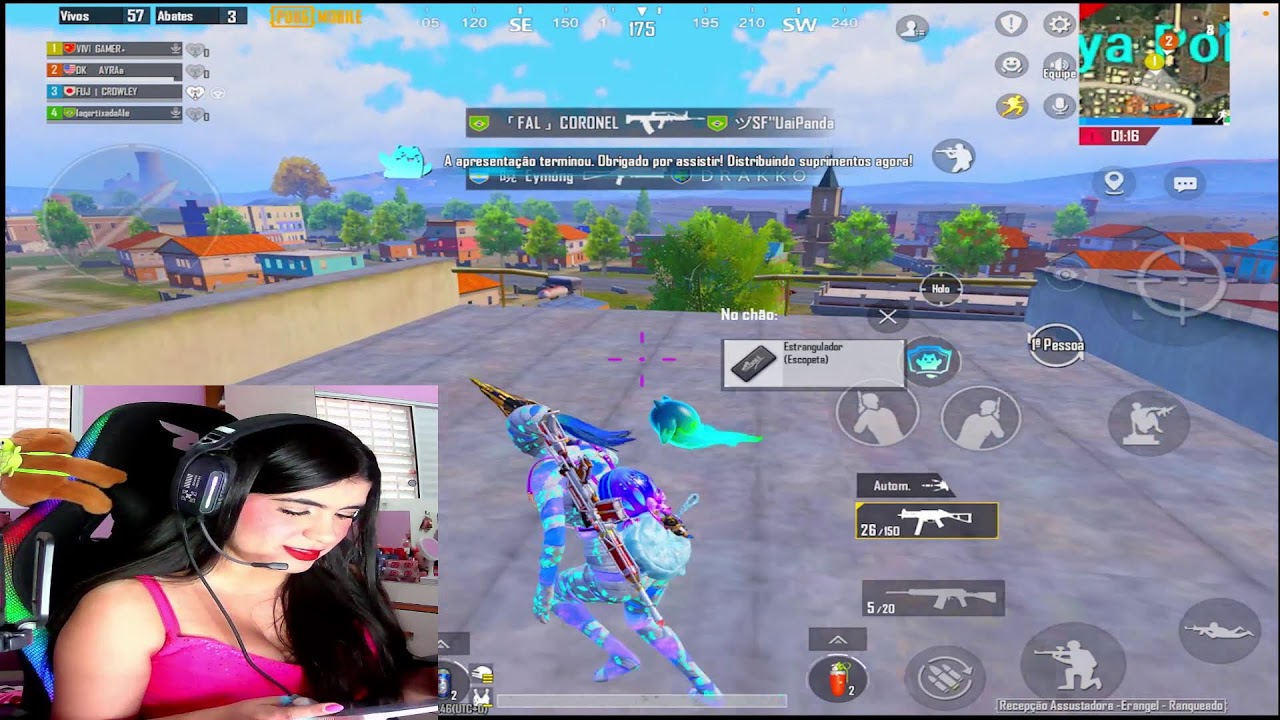 Transmissão ao vivo de Vivi Gameer, Pubg Mobile