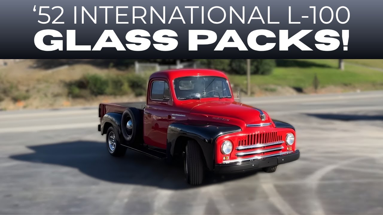 1952 International L-100 Inline 6 (220) со стеклопакетом!