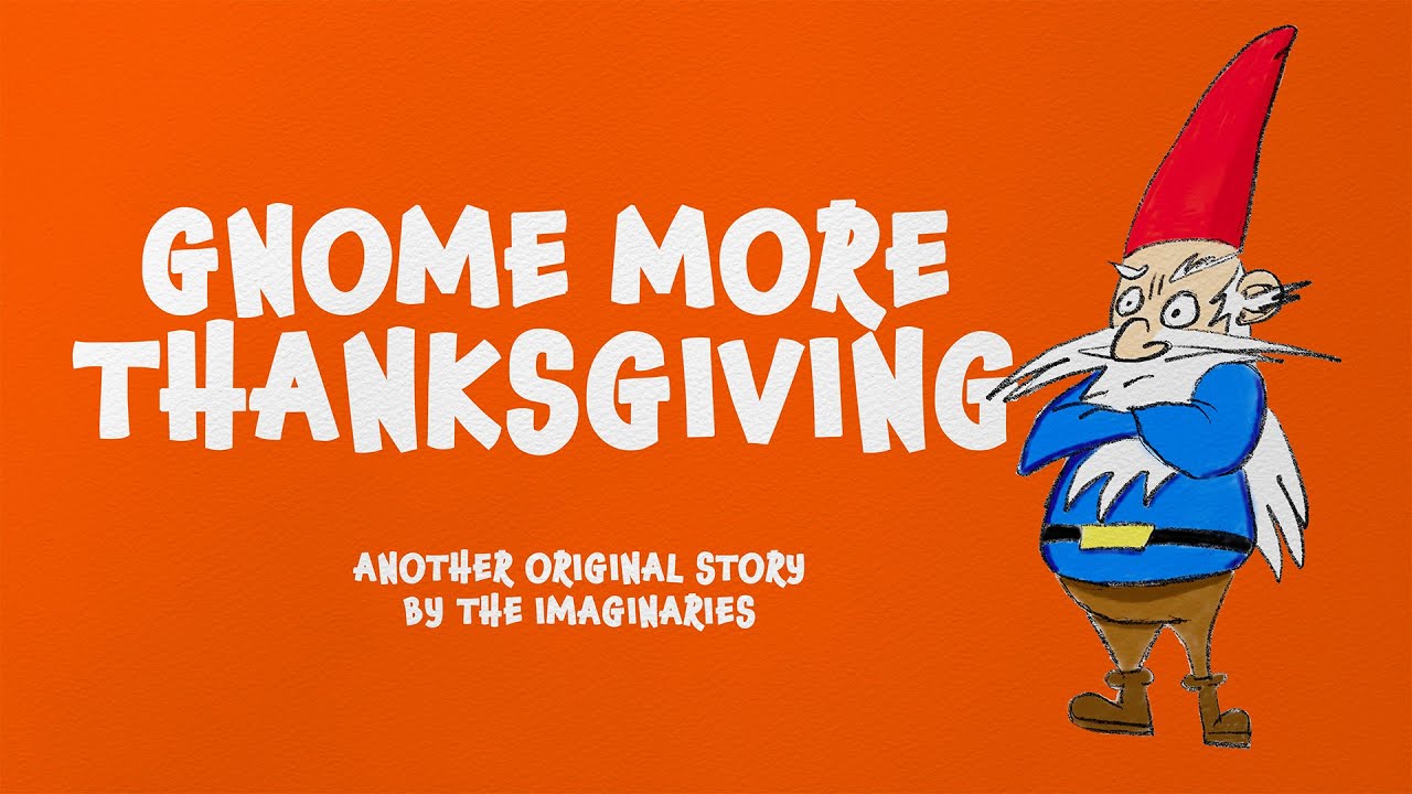 Gnome More Thanksgiving | Original audio book (kid read aloud books 📚)