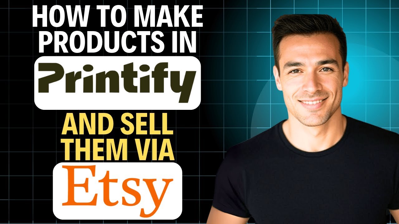 Как создавать товары в Canva и продавать их через Printify и Etsy — руководство для начинающих 20...