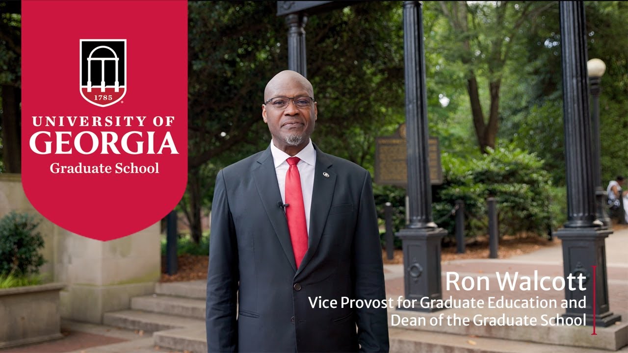 Welcome to the University of Georgia Graduate School, 2025