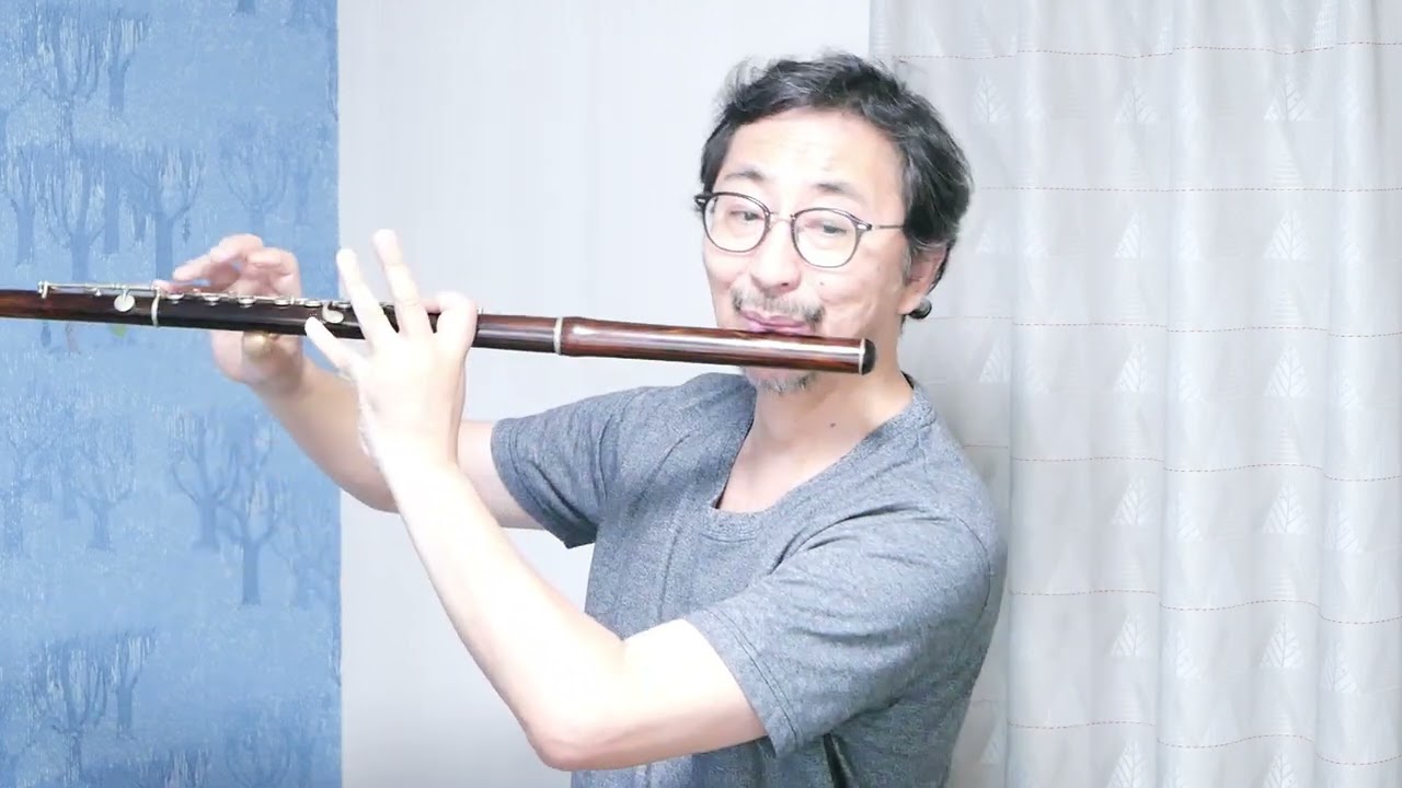[円錐管ベーム式] J.S.バッハ 無伴奏フルートのためのパルティータ イ短調 BWV1013