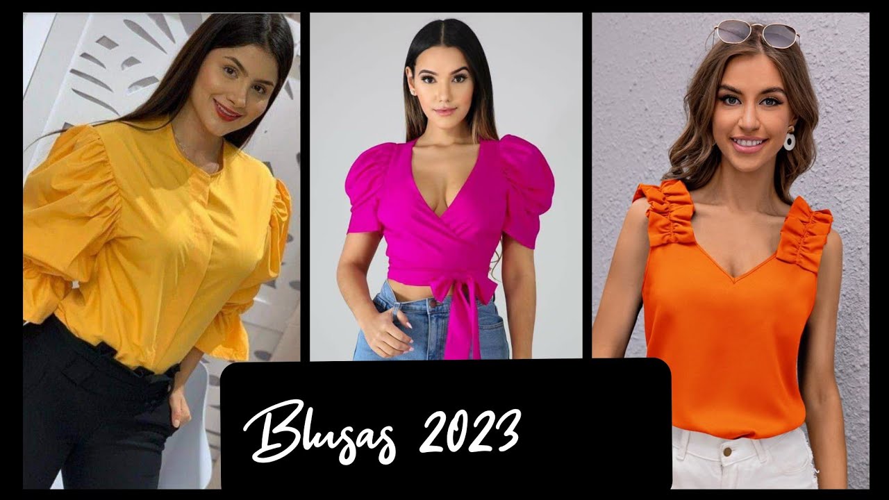 BLUSAS 2023 #blouses #blusasdemoda #blusasfemininas #moda2023 #MODABLUSAS