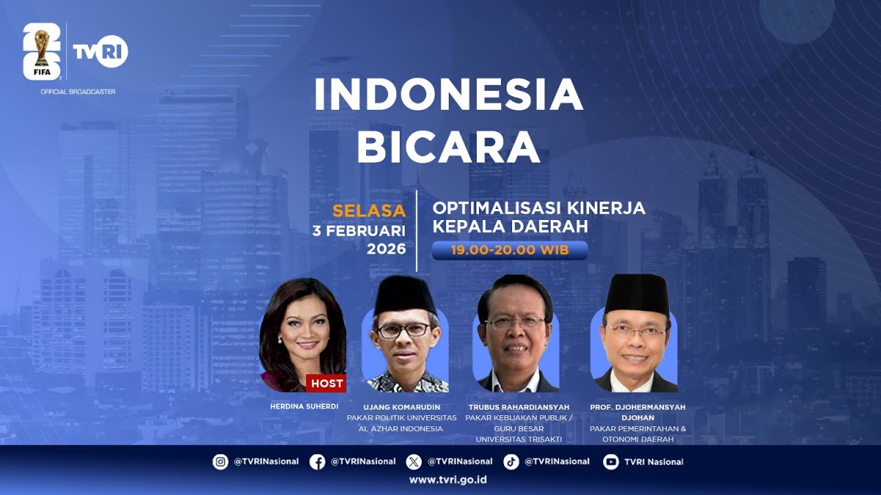 Dialog Indonesia Bicara | Optimalisasi Kinerja Kepala Daerah