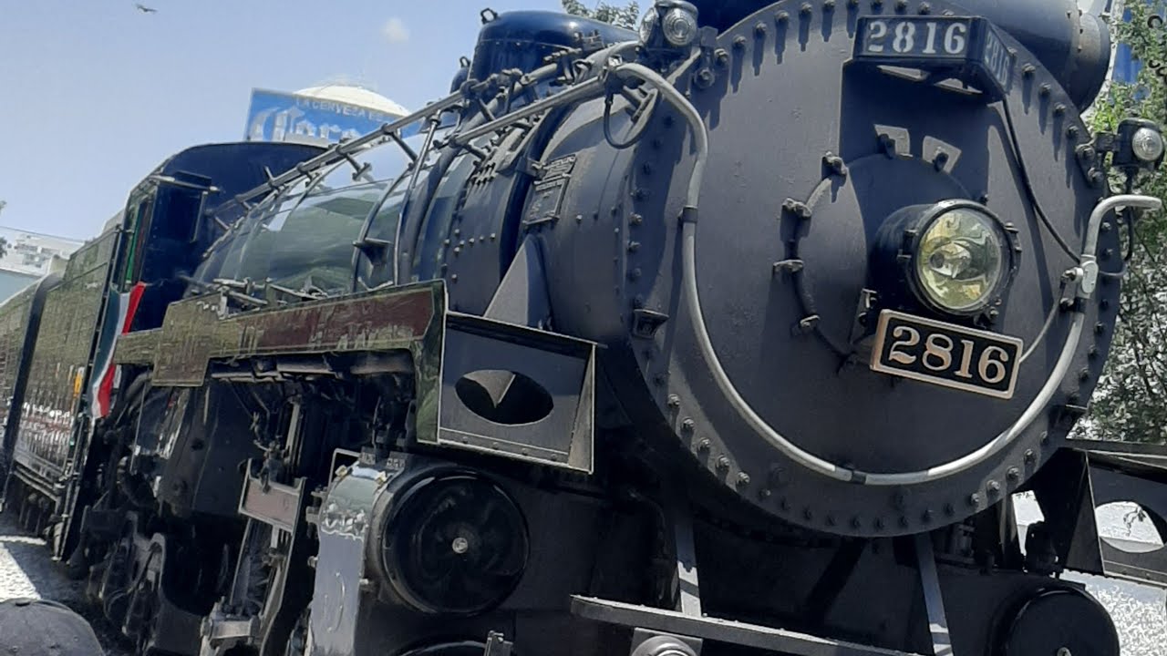 FINAL SPIKE STEAM TOUR en su llegada a la CDMX / CPKC 2816 