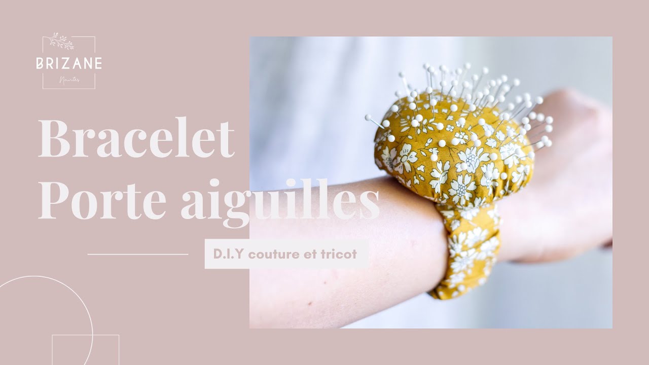 DIY : Comment coudre un bracelet pique epingles ?