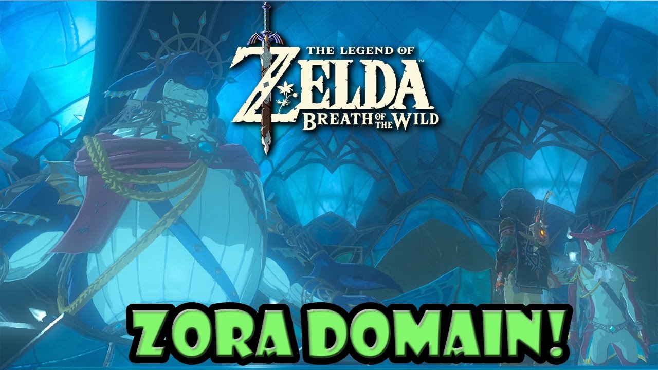 The Legend of Zelda: BOTW - Nintendo Switch Gameplay - E08 - ZORA DOMAIN!
