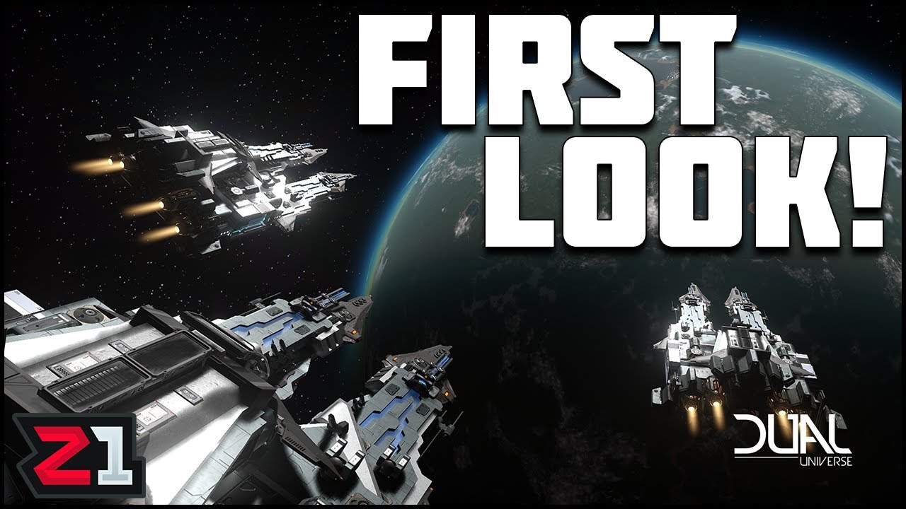 First Look at Dual Universe ! Space Sandbox MMO ? Dual Universe Gameplay | Z1 Gaming