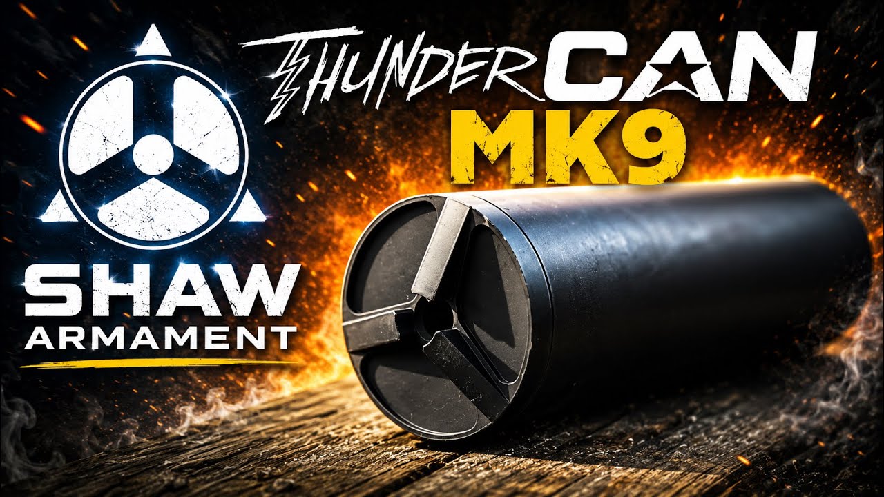 Shaw Armament Systems MK9 - Глушитель для пистолета-пулемета высшего класса?