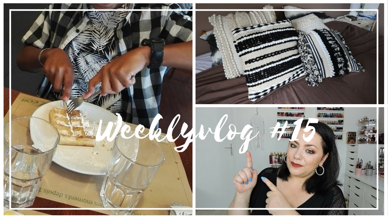 WEEKLYVLOG # 15  DECO, COURSES, MEDECIN